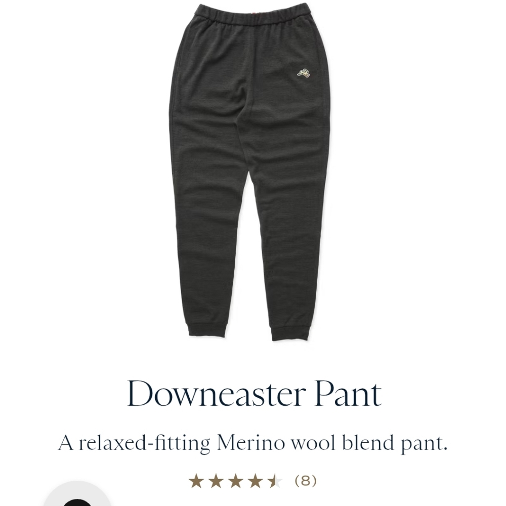 Tracksmith Downeaster Pant - Dark Gray